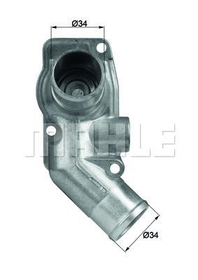 Wilmink Group WG1264930 Thermostat, coolant WG1264930