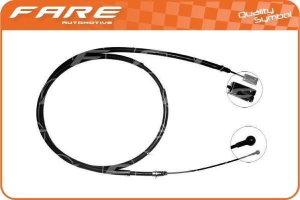 Fare 17847 Cable Pull, parking brake 17847