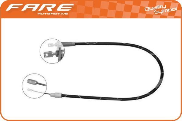Fare 17936 Cable Pull, parking brake 17936