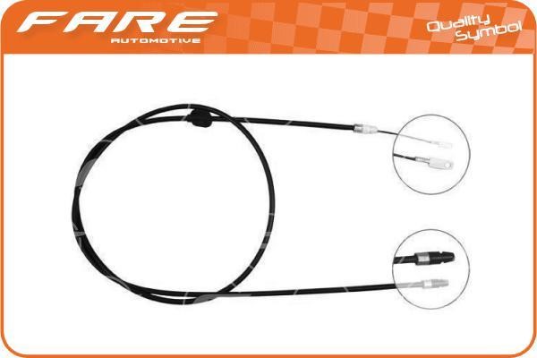 Fare 17918 Cable Pull, parking brake 17918