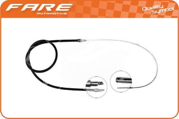 Fare 17780 Cable Pull, parking brake 17780