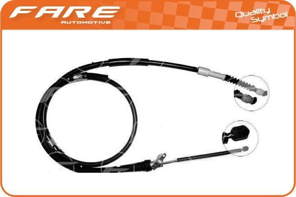 Fare 19047 Cable Pull, parking brake 19047