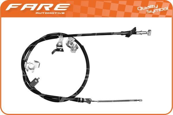 Fare 18128 Cable Pull, parking brake 18128