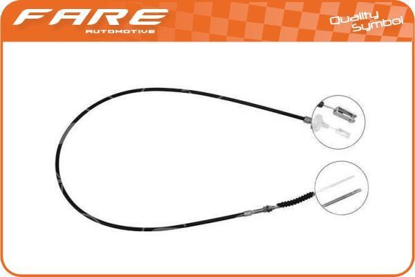 Fare 24853 Cable Pull, clutch control 24853