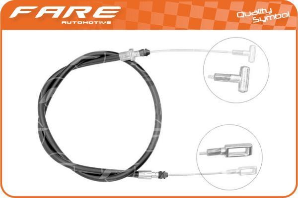 Fare 18122 Cable Pull, parking brake 18122
