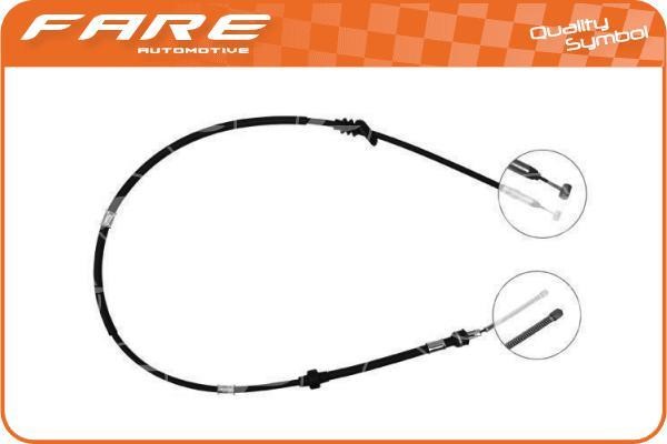 Fare 18318 Cable Pull, parking brake 18318