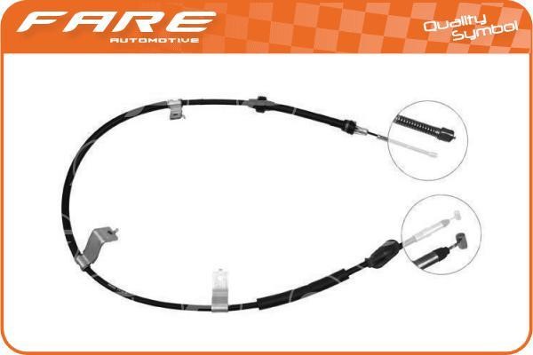 Fare 18314 Cable Pull, parking brake 18314