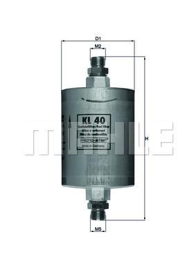 Wilmink Group WG1214976 Fuel filter WG1214976