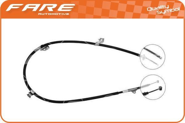 Fare 18531 Cable Pull, parking brake 18531
