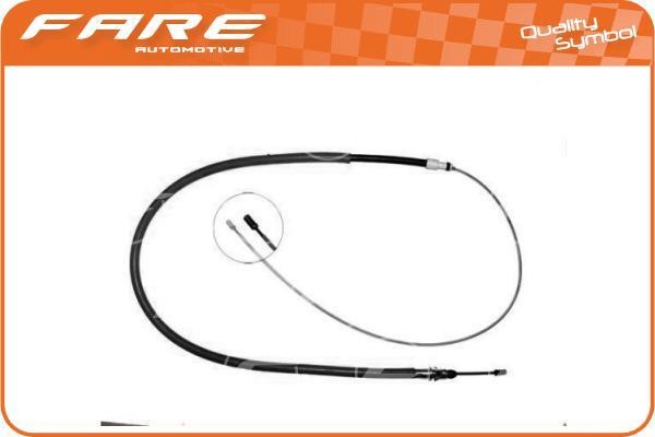 Fare 17834 Cable Pull, parking brake 17834