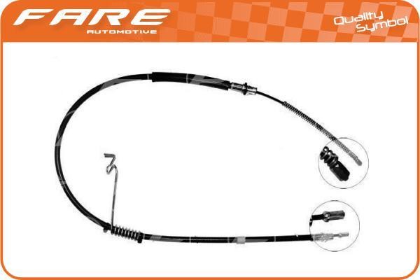 Fare 17520 Cable Pull, parking brake 17520