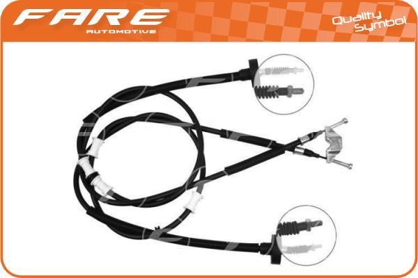 Fare 17559 Cable Pull, parking brake 17559