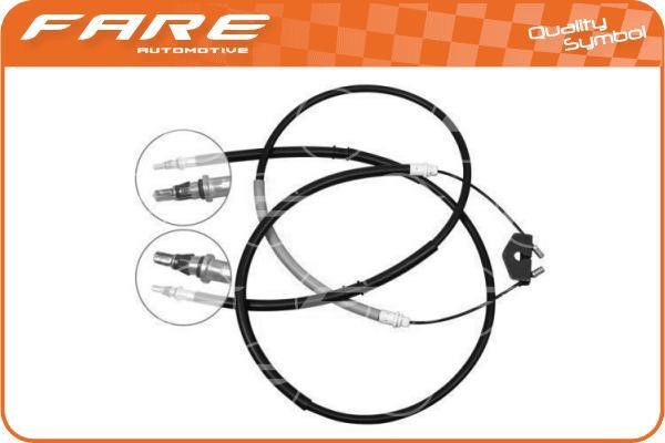 Fare 18236 Cable Pull, parking brake 18236