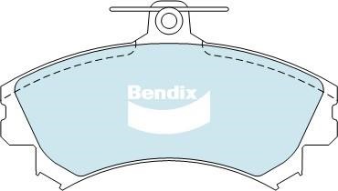 Bendix USA DB1402 GCT Brake Pad Set, disc brake DB1402GCT