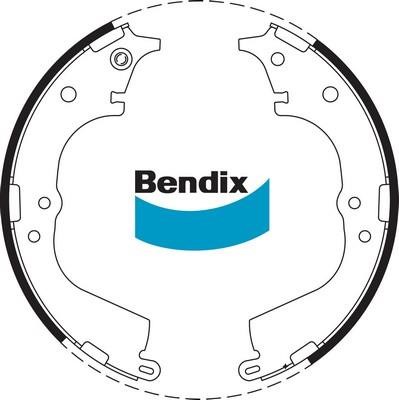Bendix USA BS1714 Brake shoe set BS1714