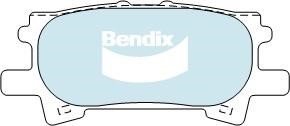 Bendix USA DB1518 -4WD Brake Pad Set, disc brake DB15184WD