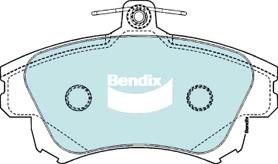 Bendix USA DB1381 GCT Brake Pad Set, disc brake DB1381GCT