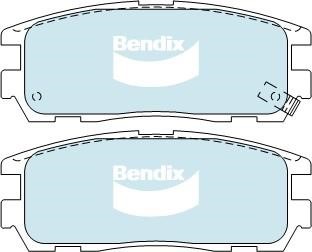 Bendix USA DB1280 HD Brake Pad Set, disc brake DB1280HD