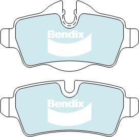 Bendix USA DB2214 GCT Brake Pad Set, disc brake DB2214GCT