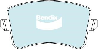 Bendix USA DB2185 EURO+ Brake Pad Set, disc brake DB2185EURO