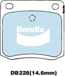 Bendix USA DB228 GCT Brake Pad Set, disc brake DB228GCT