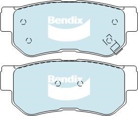 Bendix USA DB1451 HD Brake Pad Set, disc brake DB1451HD