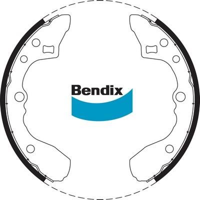 Bendix USA BS1604 Brake shoe set BS1604