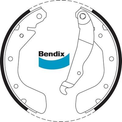 Bendix USA BS1705 Brake shoe set BS1705