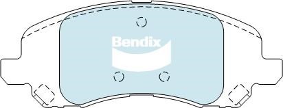 Bendix USA DB2065 GCT Brake Pad Set, disc brake DB2065GCT