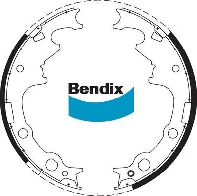 Bendix USA BS1715 Brake shoe set BS1715