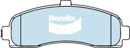 Bendix USA DB1307 GCT Brake Pad Set, disc brake DB1307GCT