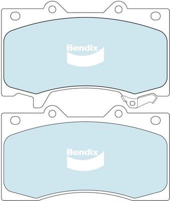 Bendix USA DB2242 HD Brake Pad Set, disc brake DB2242HD