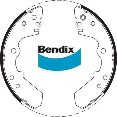 Bendix USA BS1662 Brake shoe set BS1662