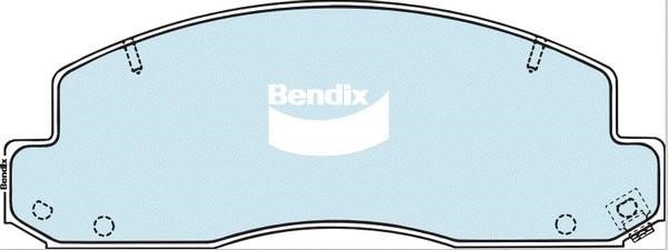 Bendix USA CVP1293 PTHD Brake Pad Set, disc brake CVP1293PTHD