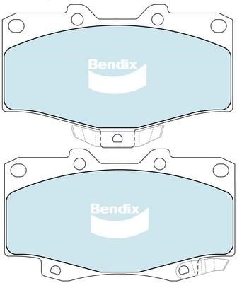 Bendix USA DB1149 -4WD Brake Pad Set, disc brake DB11494WD