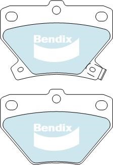 Bendix USA DB1429 HD Brake Pad Set, disc brake DB1429HD