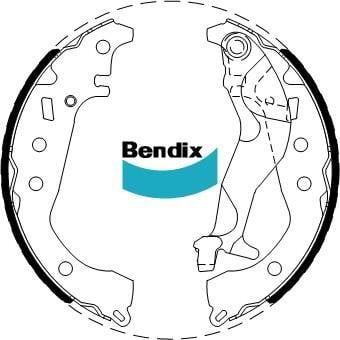 Bendix USA BS5276 Brake shoe set BS5276