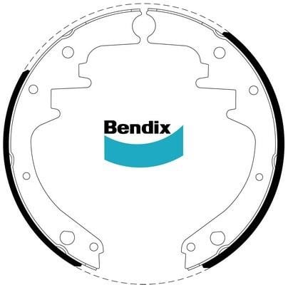 Bendix USA BS1271 Brake shoe set BS1271
