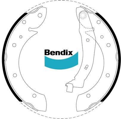 Bendix USA BS1805 Brake shoe set BS1805