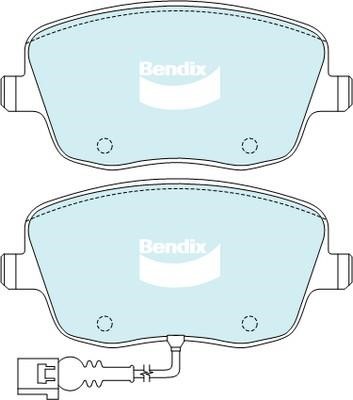 Bendix USA DB2032 HD Brake Pad Set, disc brake DB2032HD