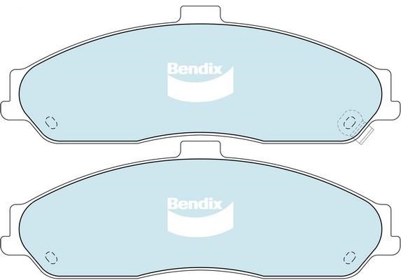 Bendix USA 7599 HD Brake Pad Set, disc brake 7599HD