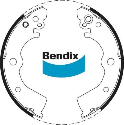 Bendix USA BS1697 Brake shoe set BS1697
