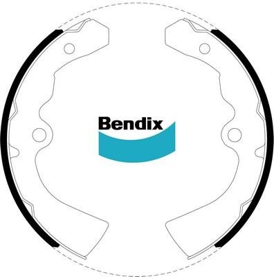 Bendix USA BS1042 Brake shoe set BS1042