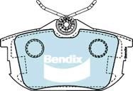 Bendix USA DB1382 GCT Brake Pad Set, disc brake DB1382GCT