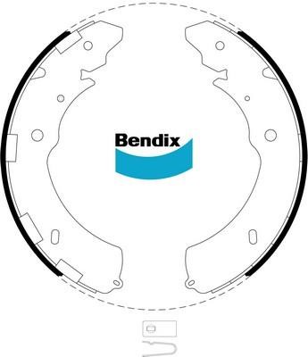 Bendix USA BS5018 Brake shoe set BS5018