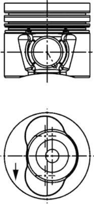 Wilmink Group WG1016725 Piston WG1016725