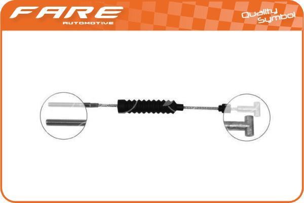 Fare 19043 Cable Pull, parking brake 19043