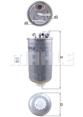 Wilmink Group WG1214898 Fuel filter WG1214898