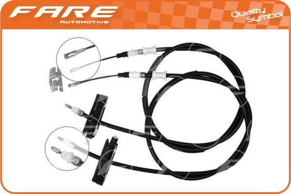 Fare 18244 Cable Pull, parking brake 18244
