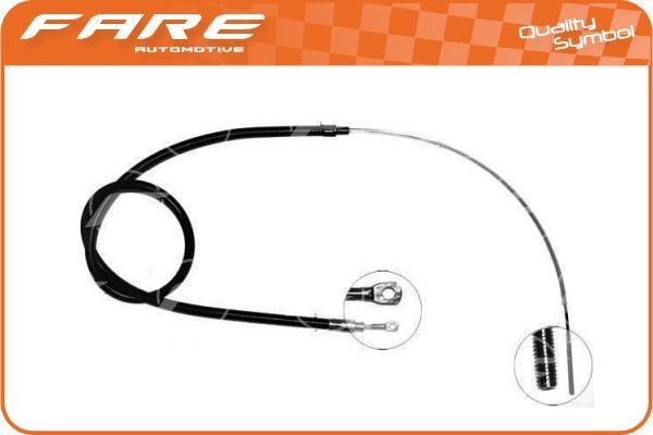 Fare 17582 Cable Pull, parking brake 17582